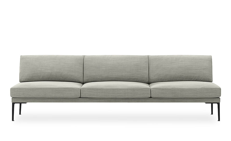 steeve three seat sofa without arms