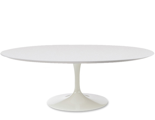 White Saarinen Table