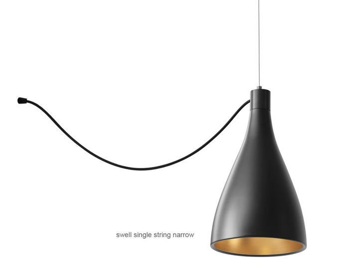 swell single string pendant lamp