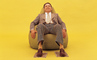 sacco easy chair in leather - 8