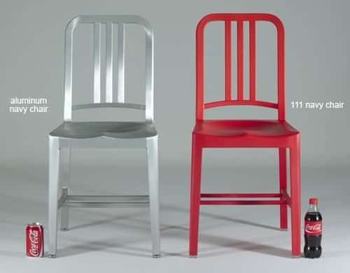 emeco 111 navy chair – thumbnail image #4