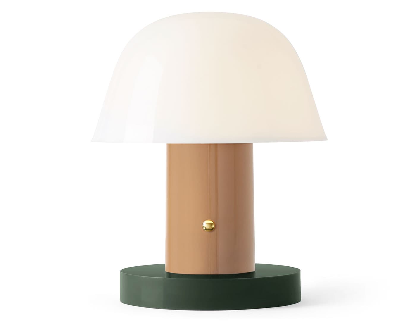 Setago Portable Table Lamp, nude/forest