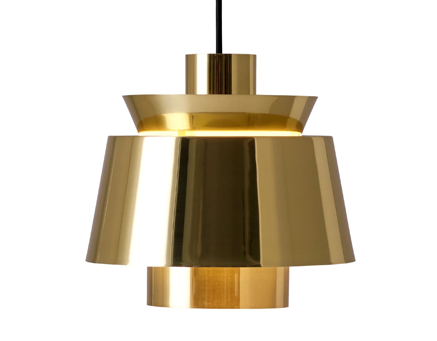 Utzon JU1 Pendant Lamp / brass plated