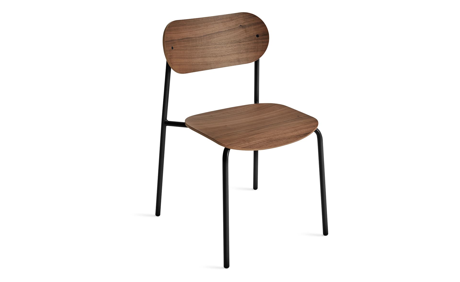 sidebyside dining chair / walnut / walnut