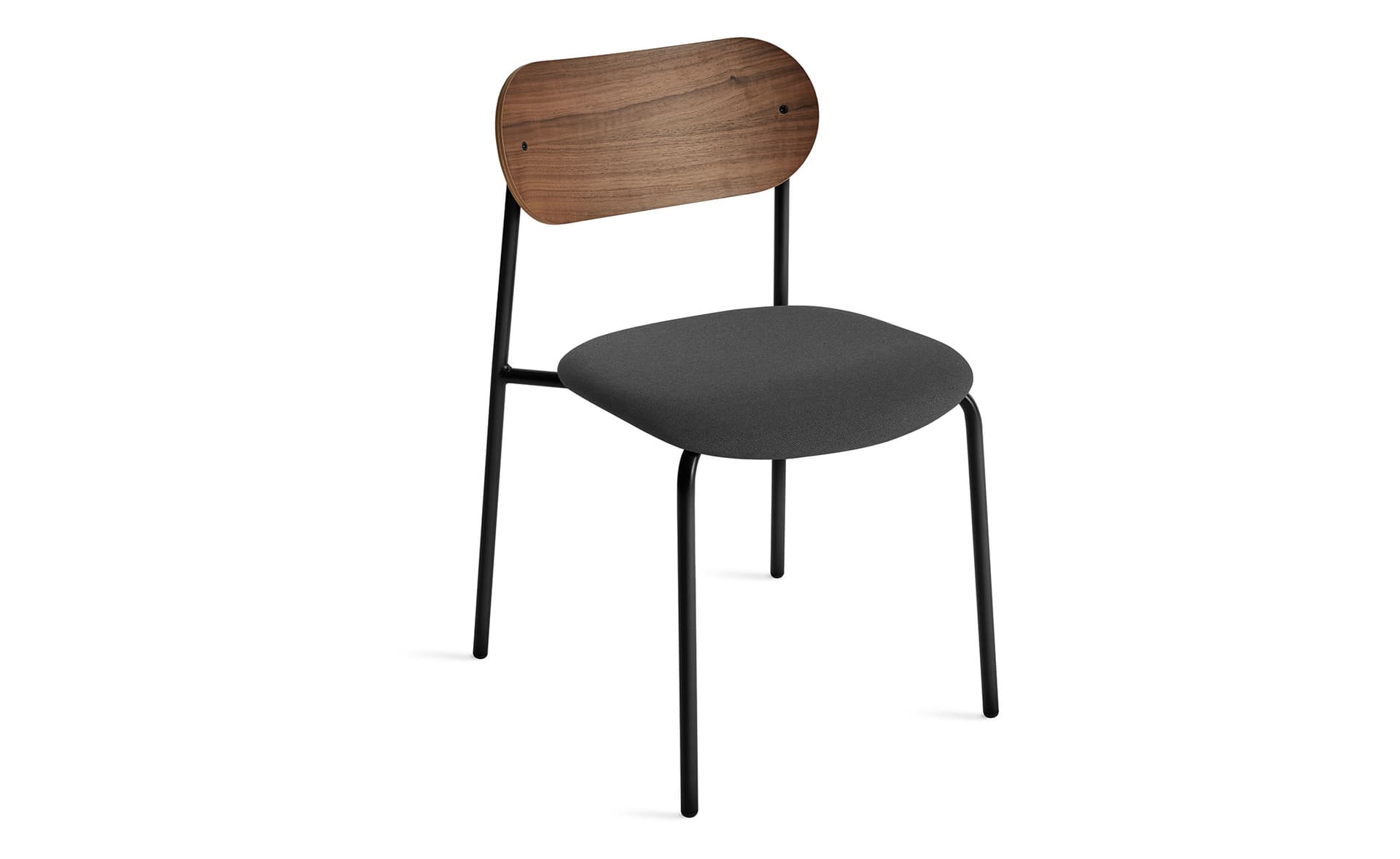 sidebyside dining chair / walnut / meld panda