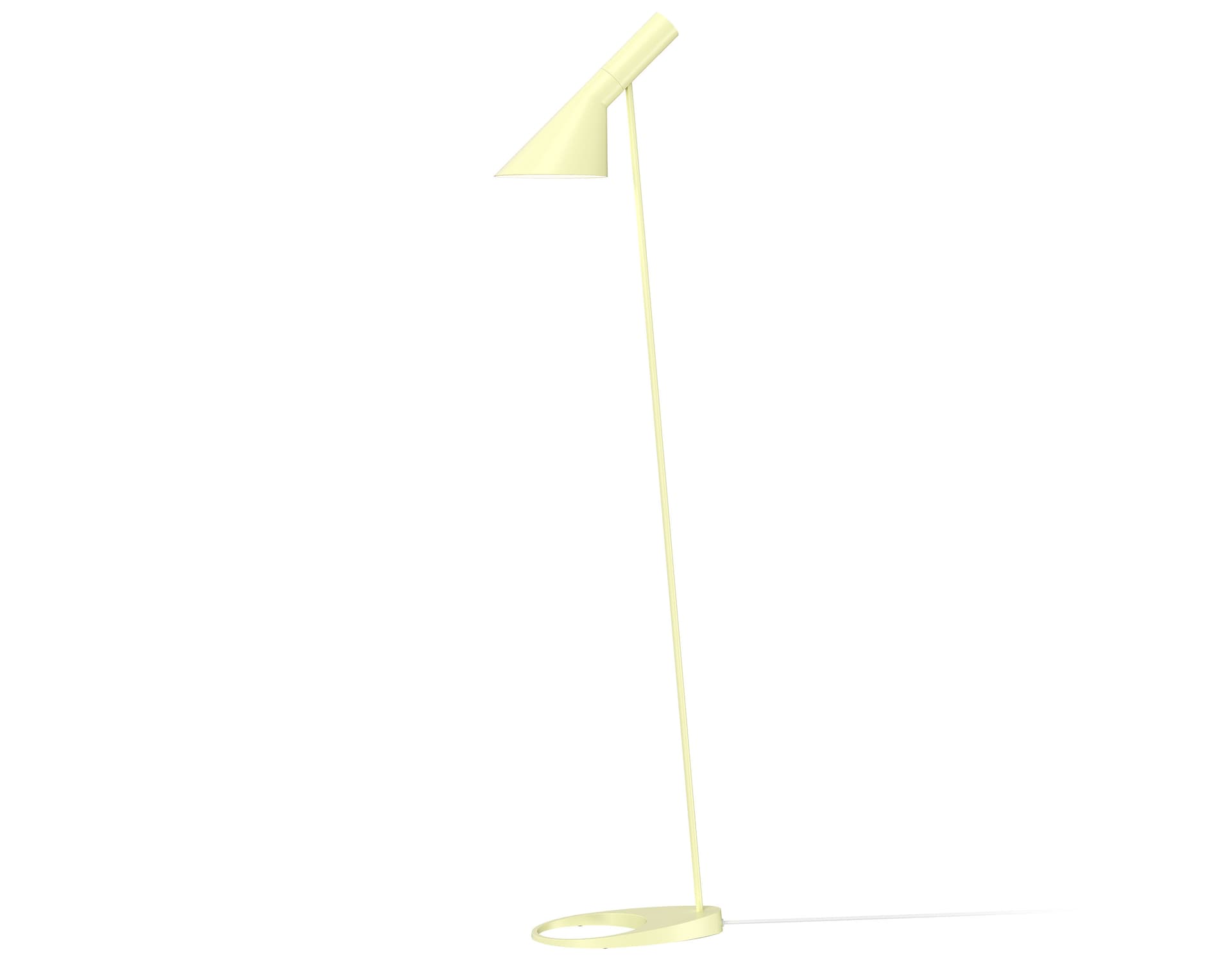 arne jacobsen floor lamp / soft lemon