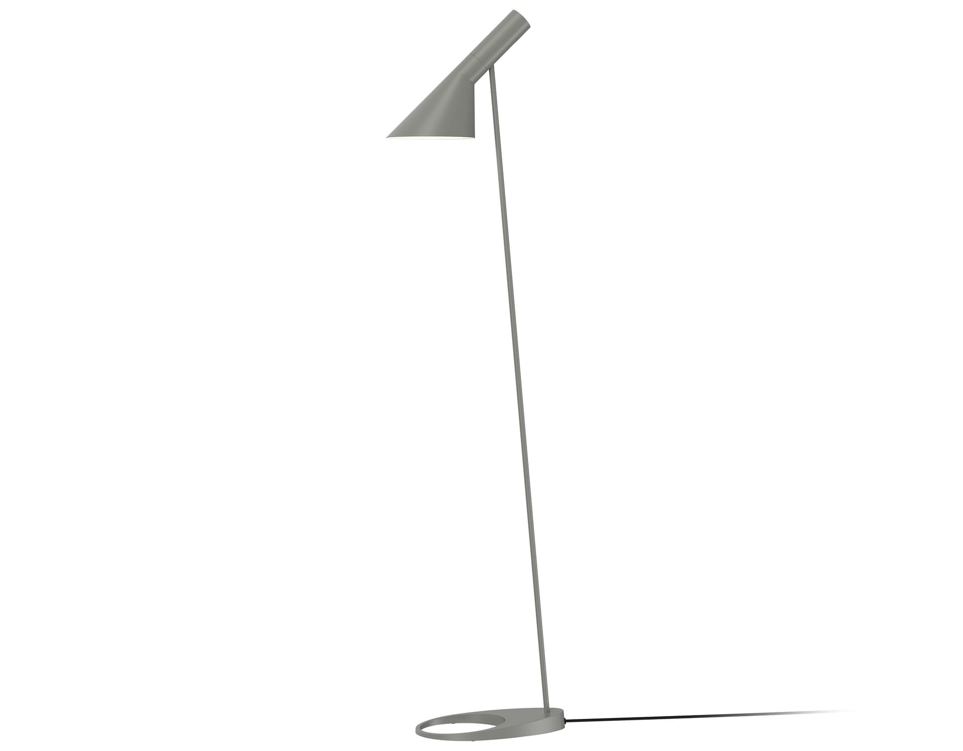 arne jacobsen floor lamp / warm grey