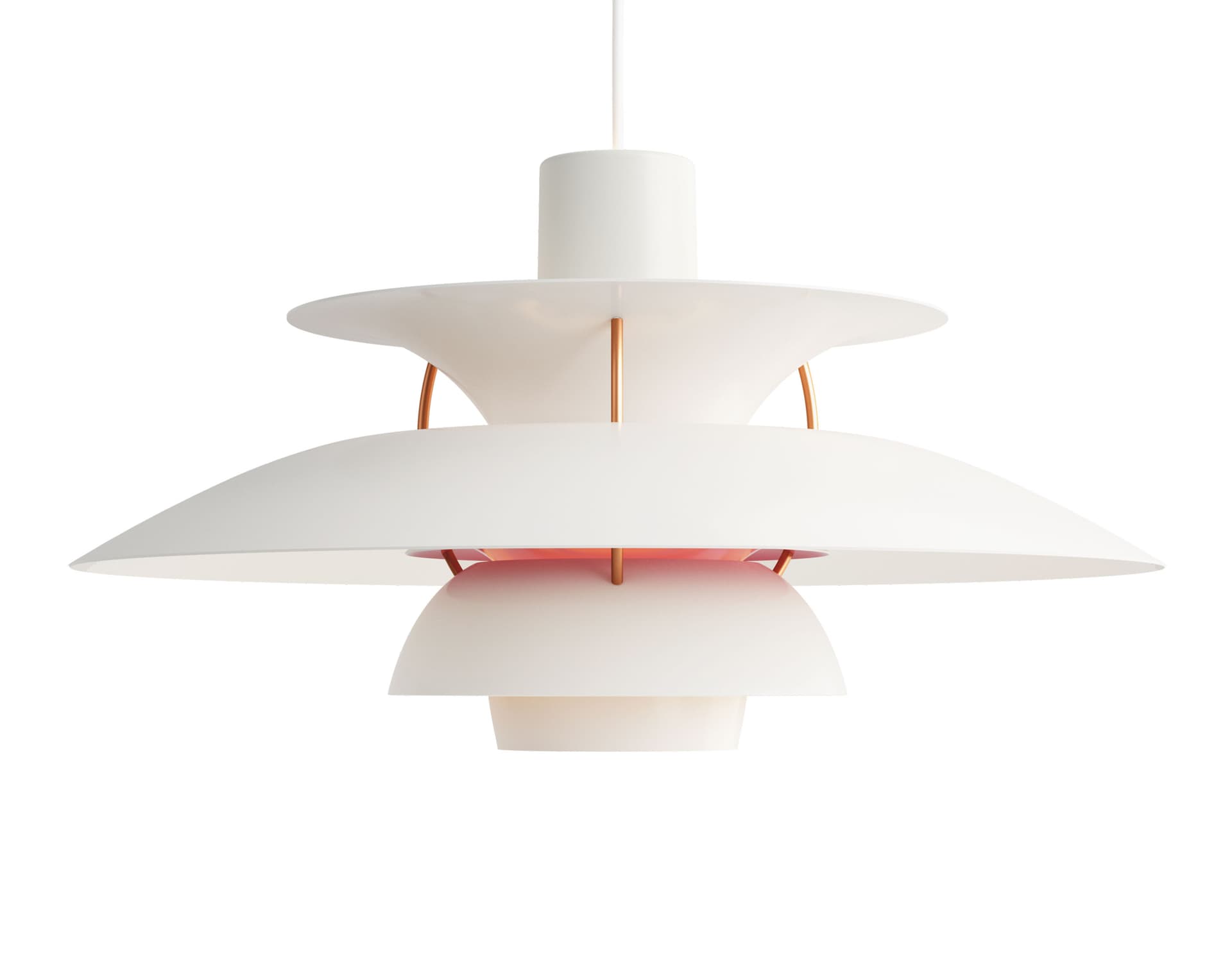 ph5 pendant lamp / modern white