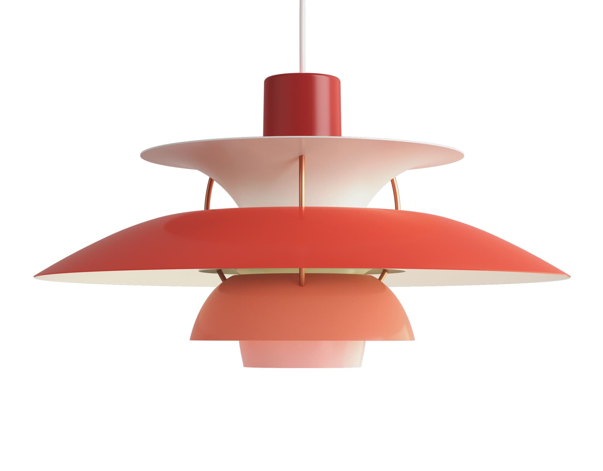 ph5 pendant lamp / hues red