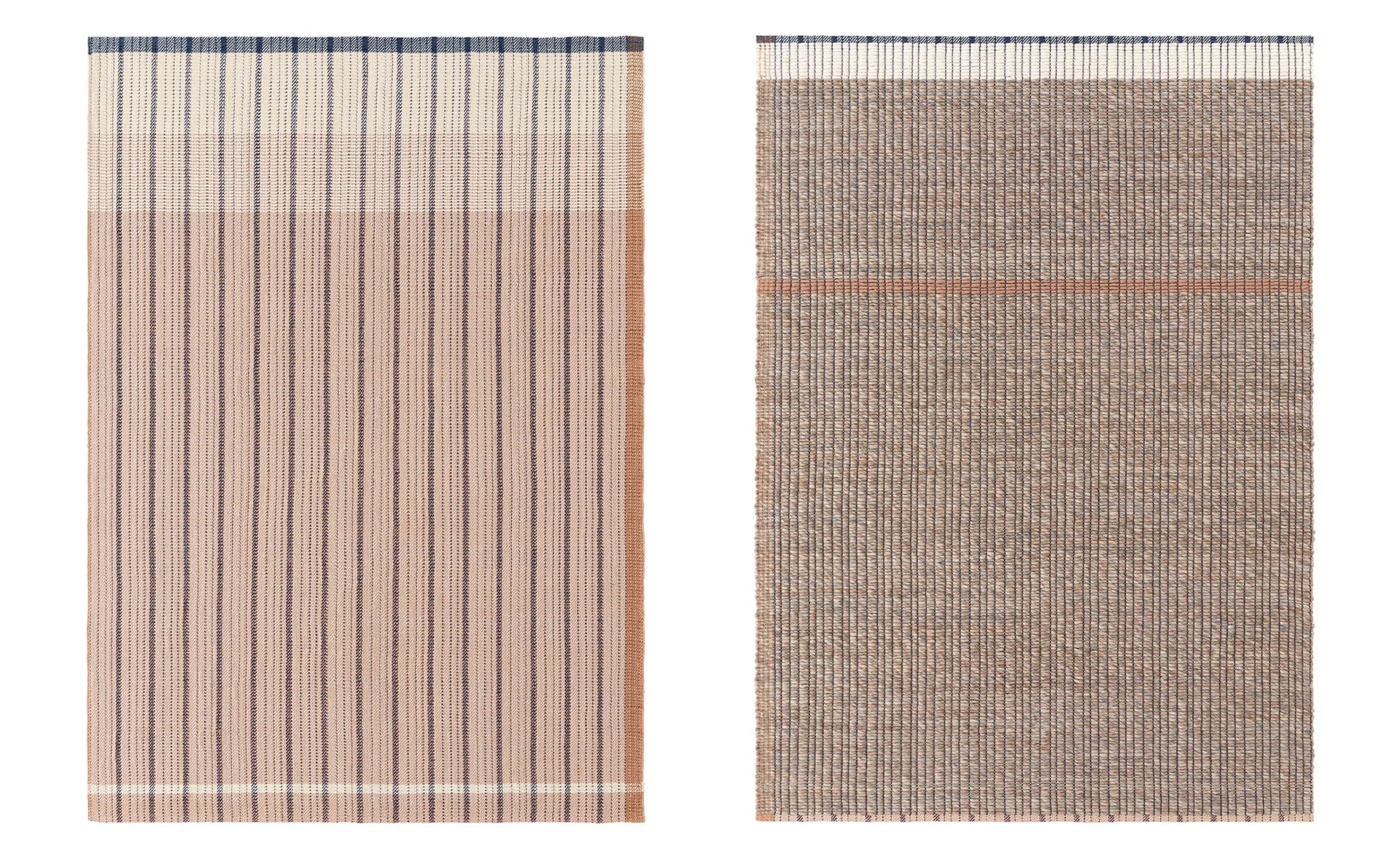 Reversible Rug / 6'7" x 9'10" / pink