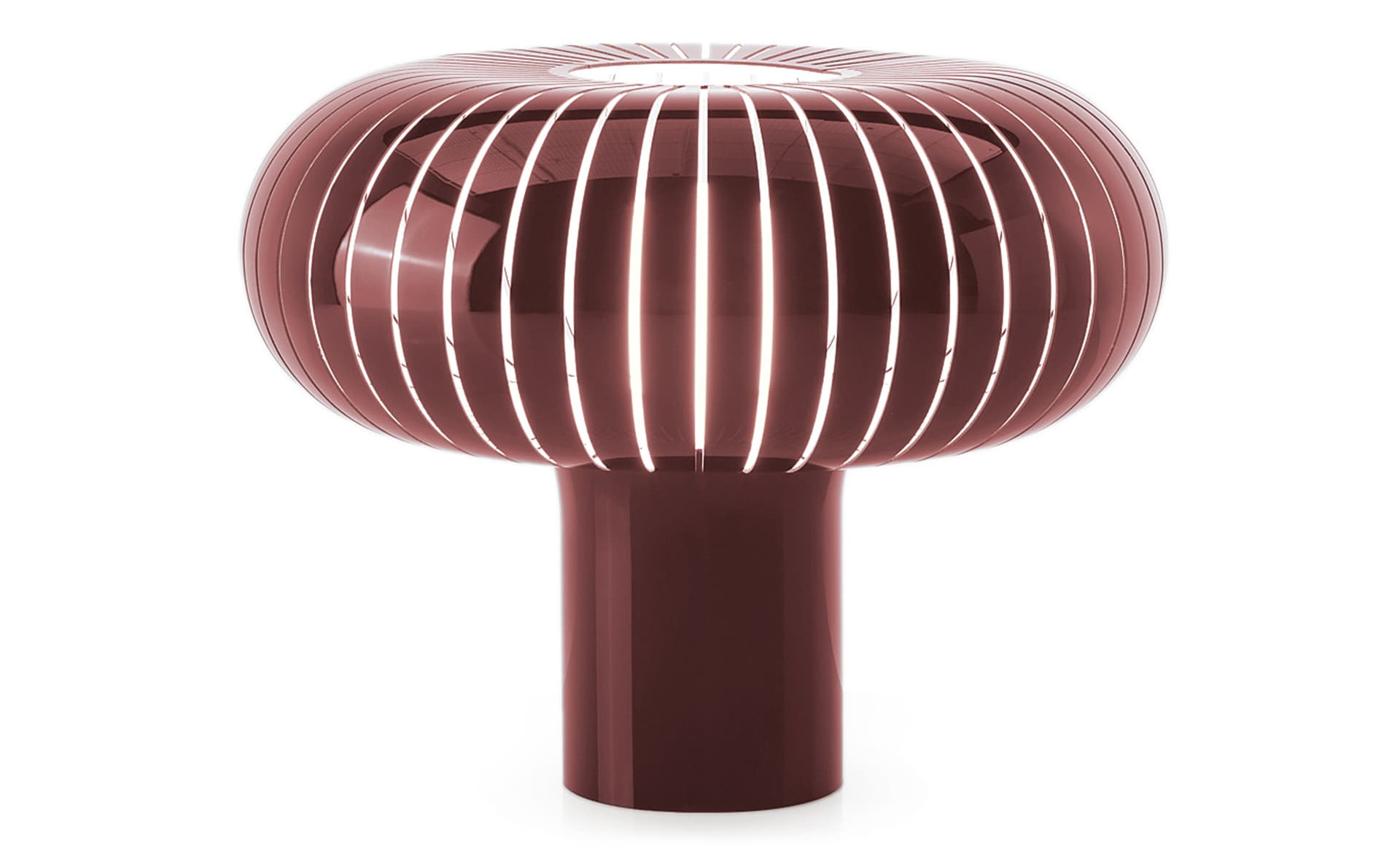 Teresa Table Lamp / burgundy