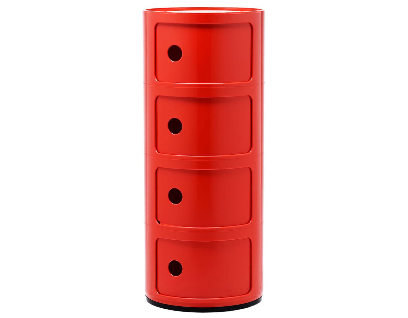 componibili four level storage module / four unit - red
