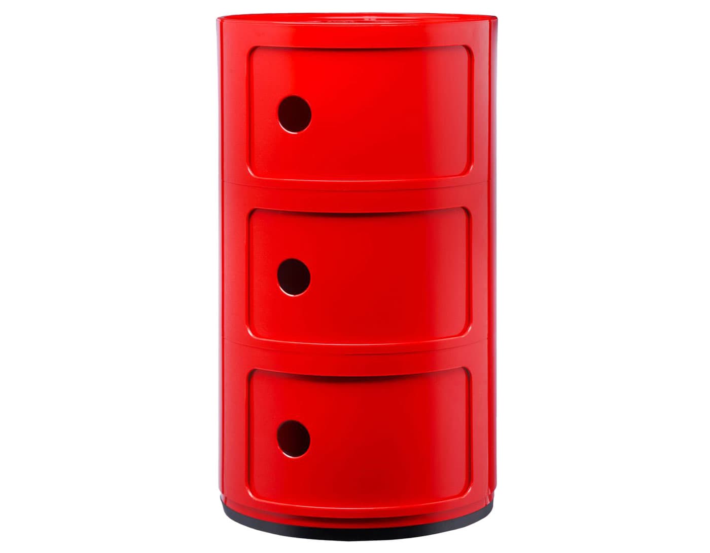 componibili three level storage module / red
