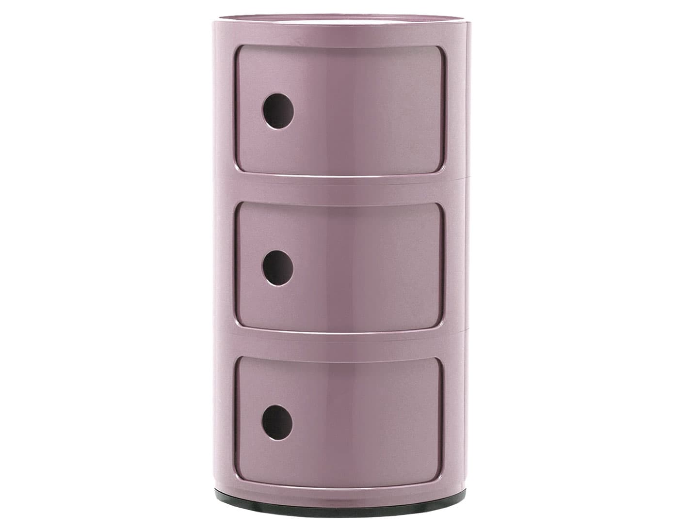 componibili three level storage module / mauve