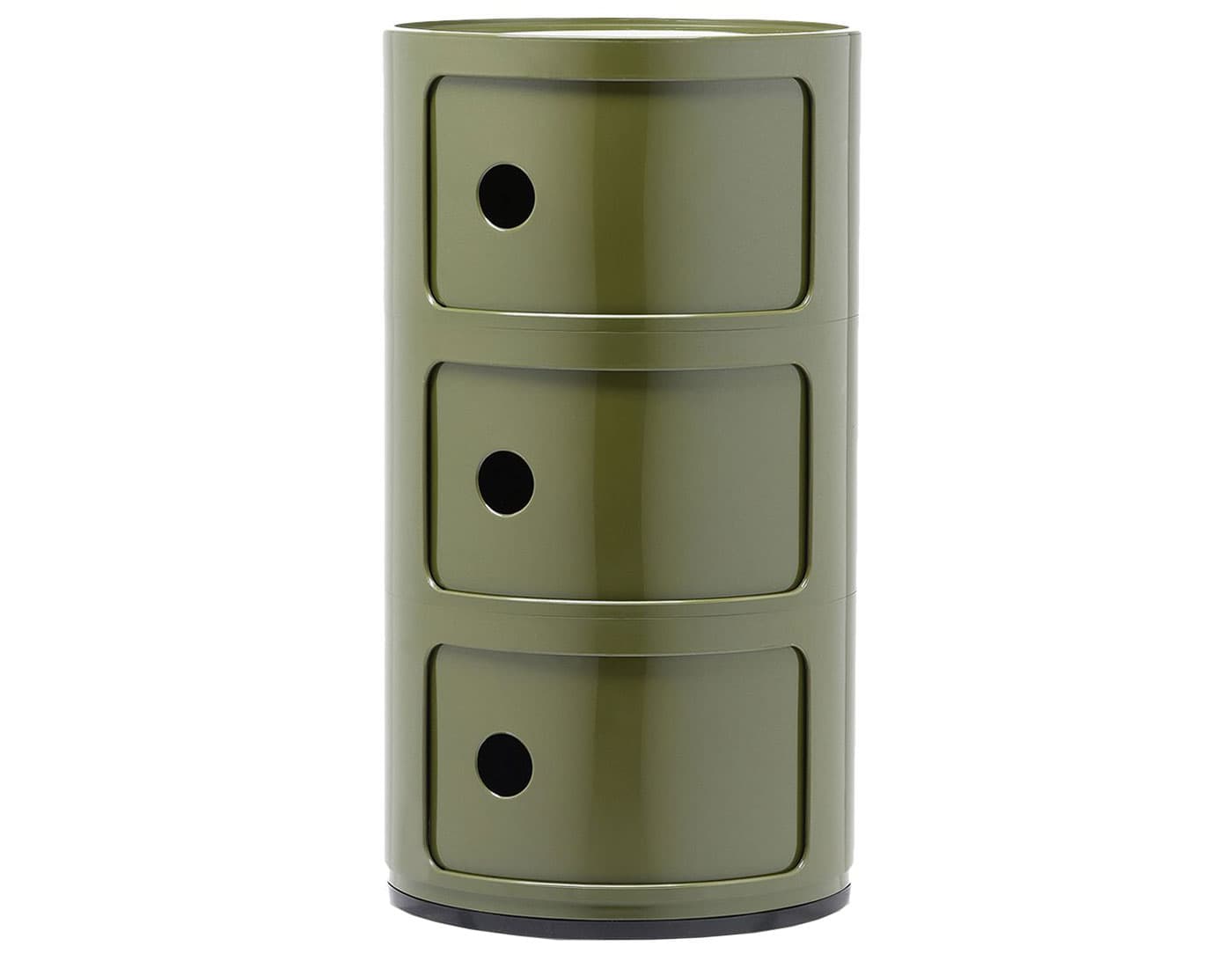 componibili three level storage module / green