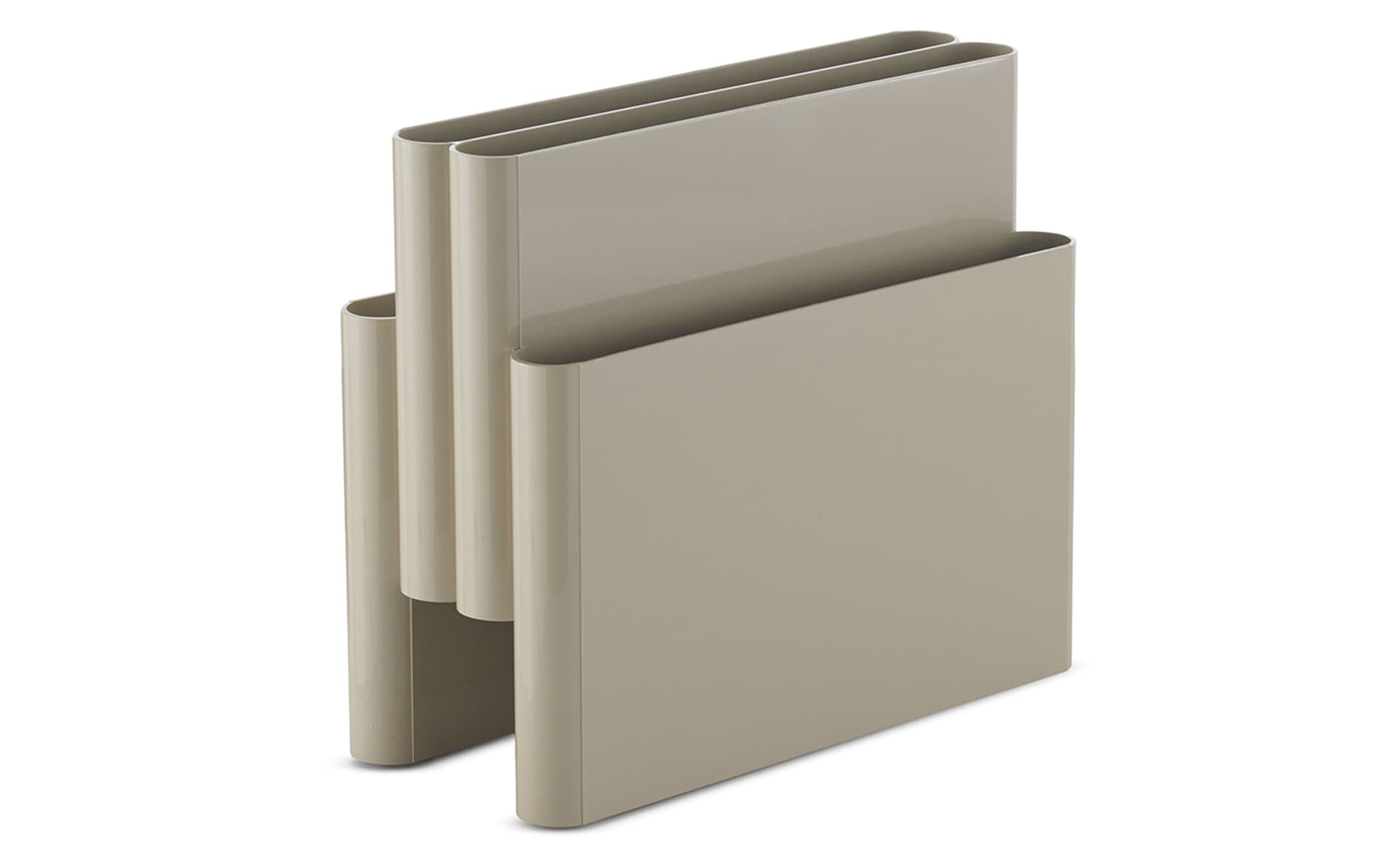 kartell magazine rack / dove gray