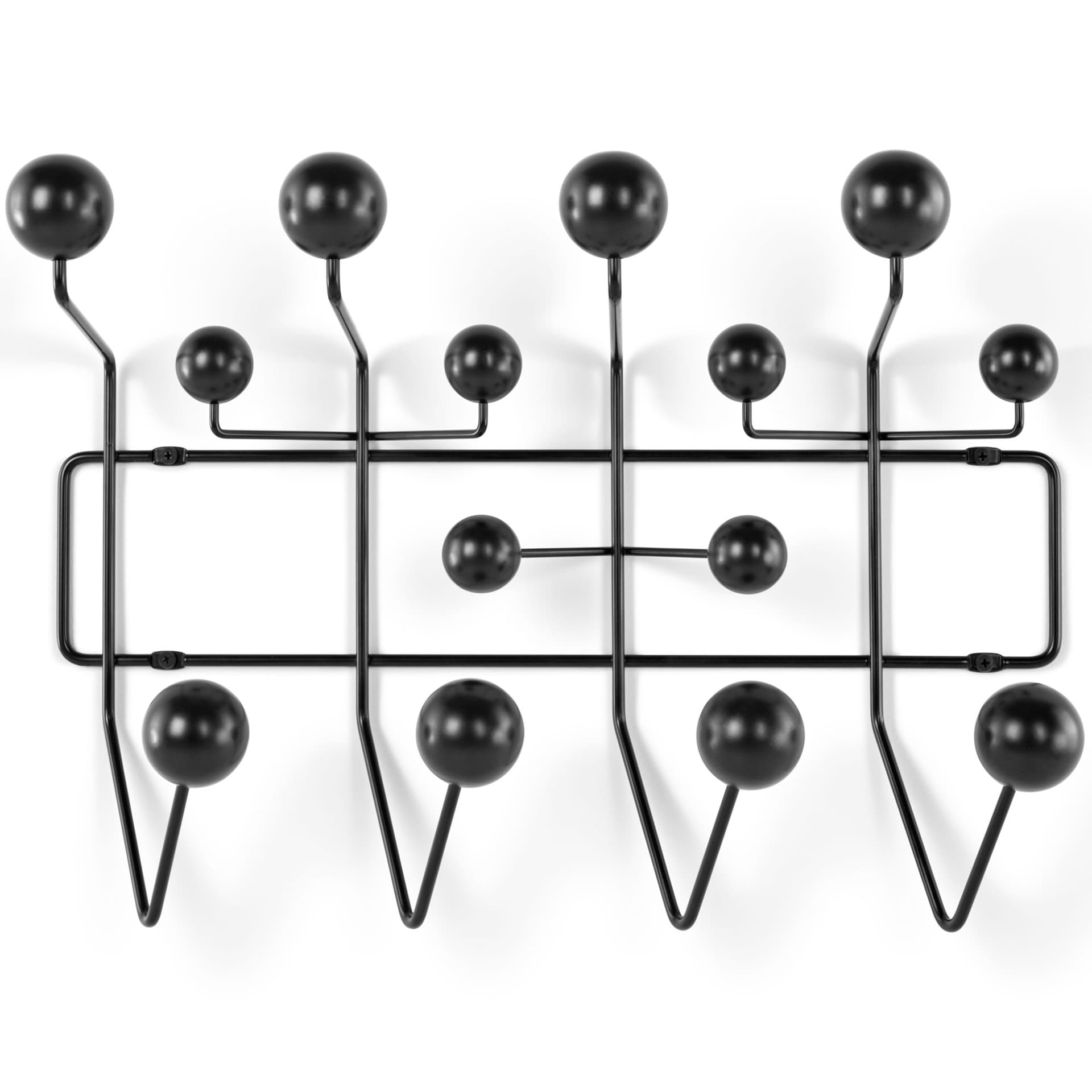 eames hang-it-all / black spheres / black frame
