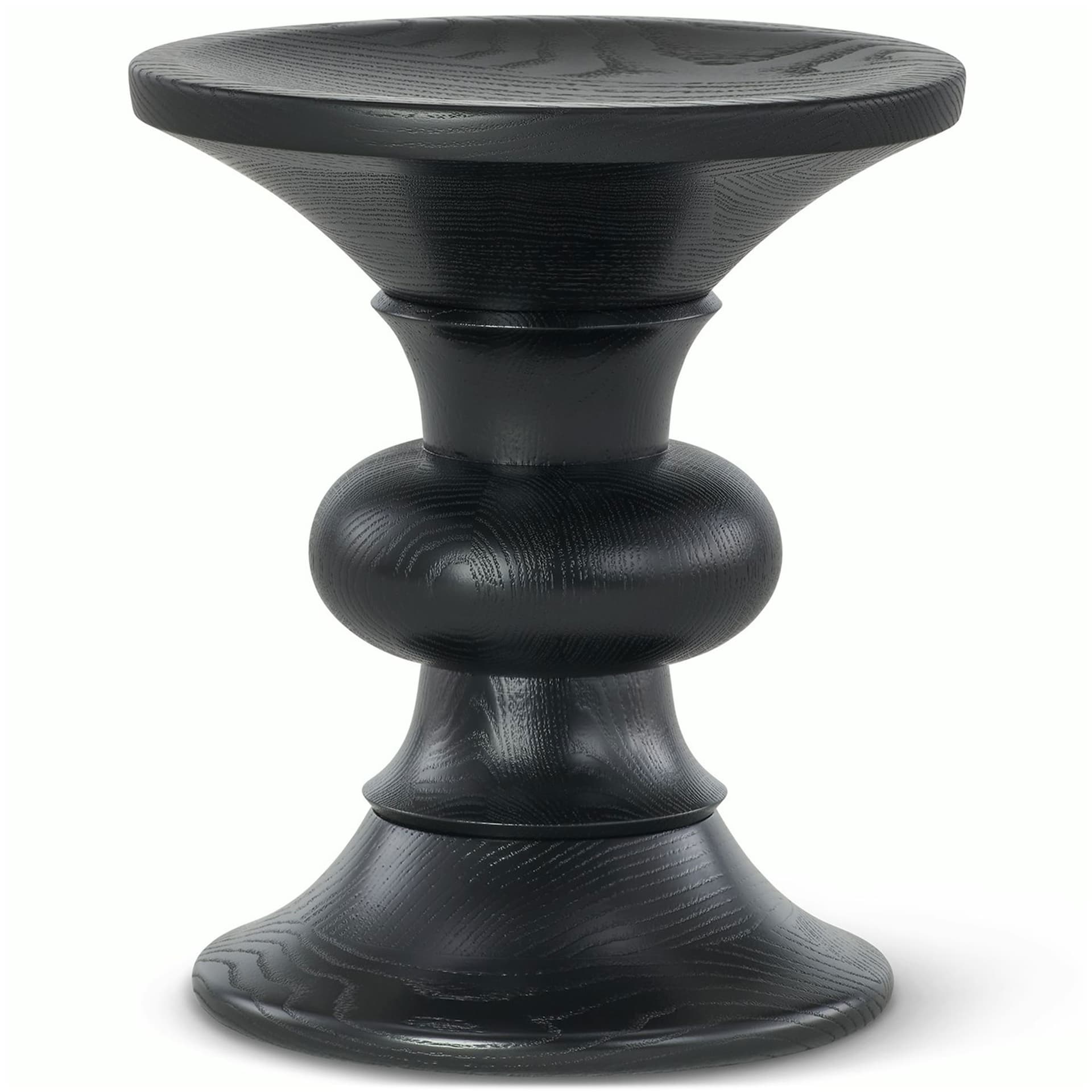 eames turned stool / shape B / ebony
