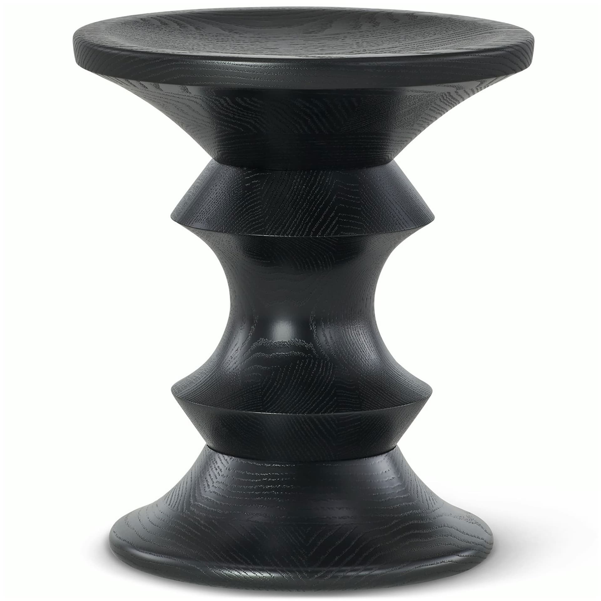 eames turned stool / shape A / ebony