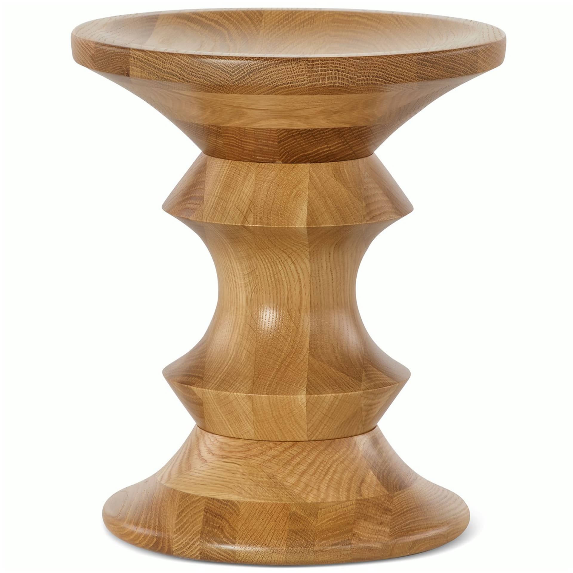 eames turned stool / shape A / white oak