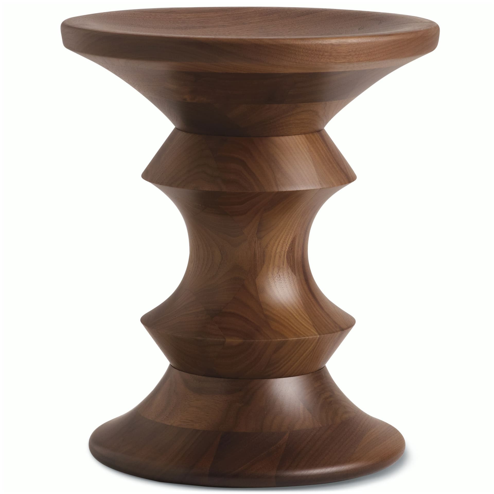 eames turned stool / shape A / walnut