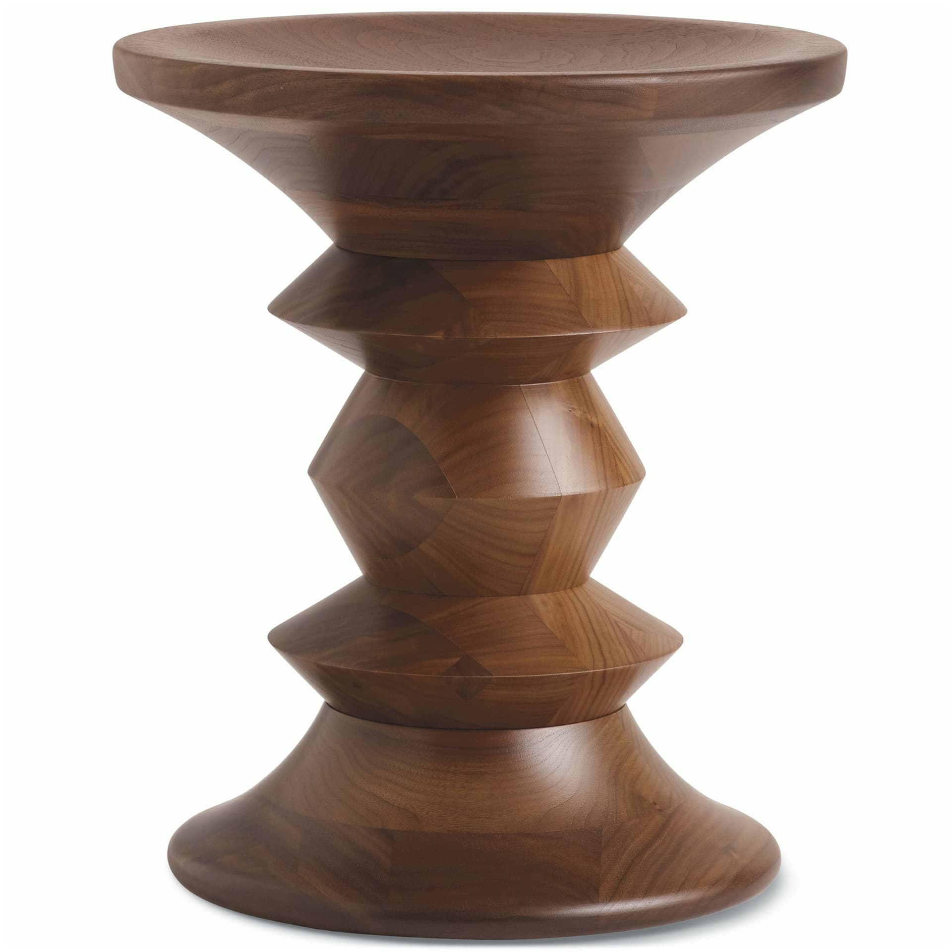 eames turned stool / shape C / walnut