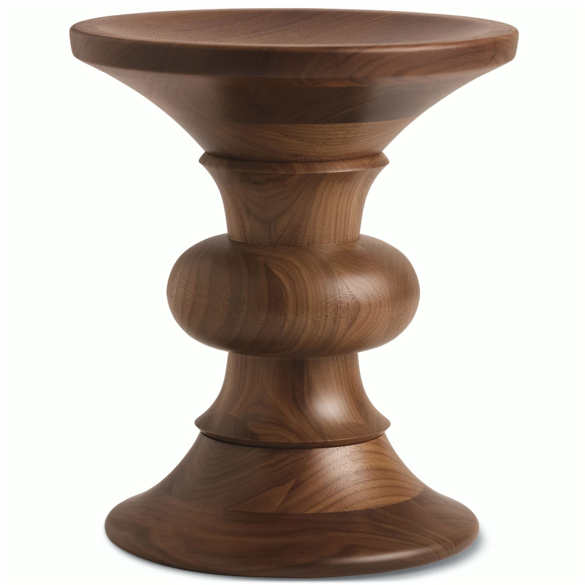 eames turned stool / shape B / walnut