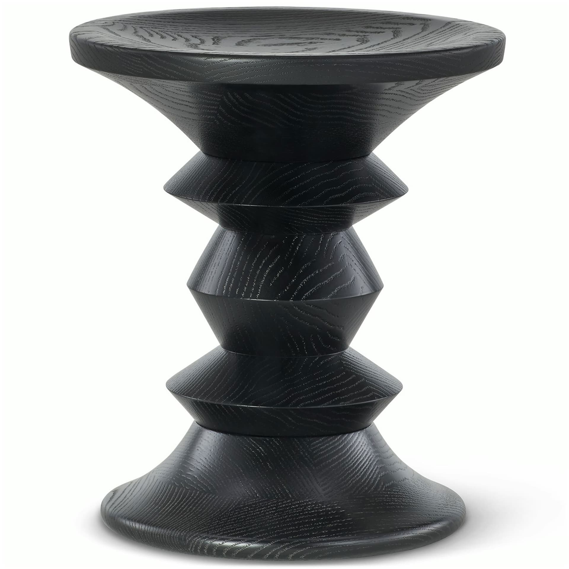 eames turned stool / shape C / ebony