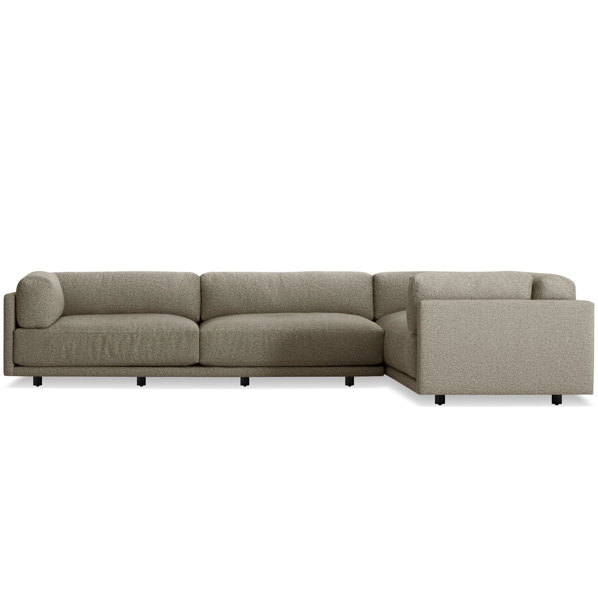 sunday l sectional sofa / when facing sofa shorter section on right / Sanford Black