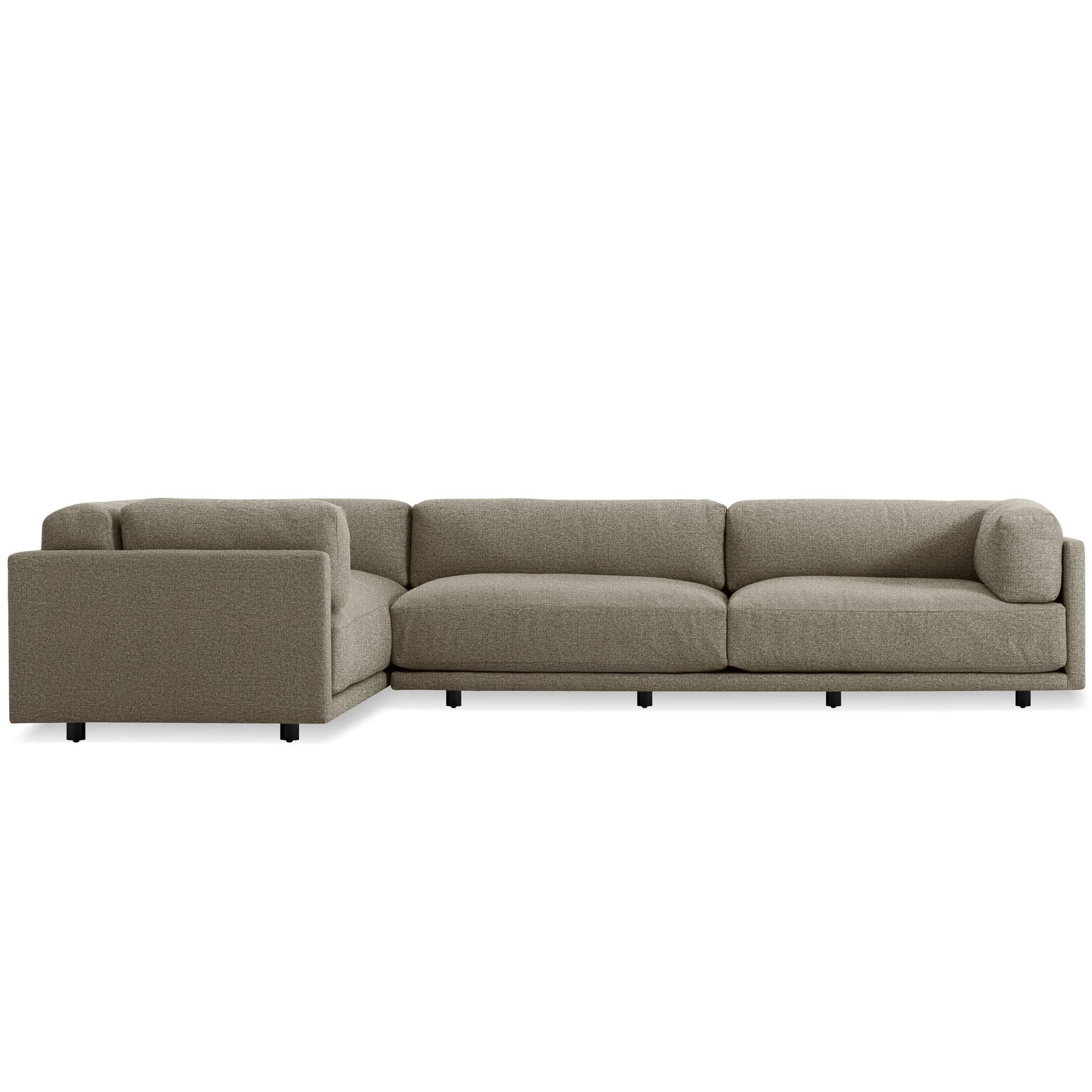 sunday l sectional sofa / when facing sofa shorter section on left / Sanford Black