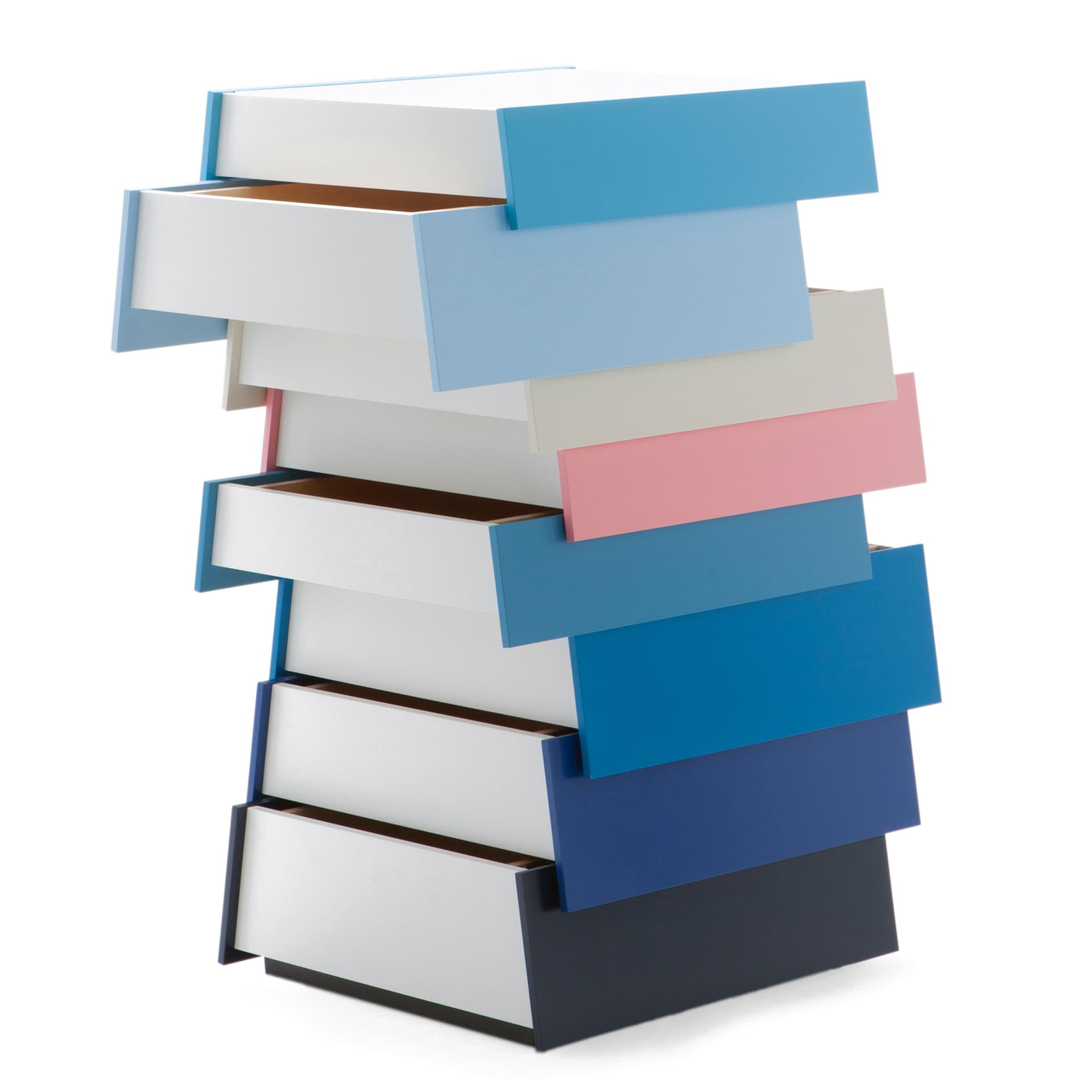 8 drawer - blue palette