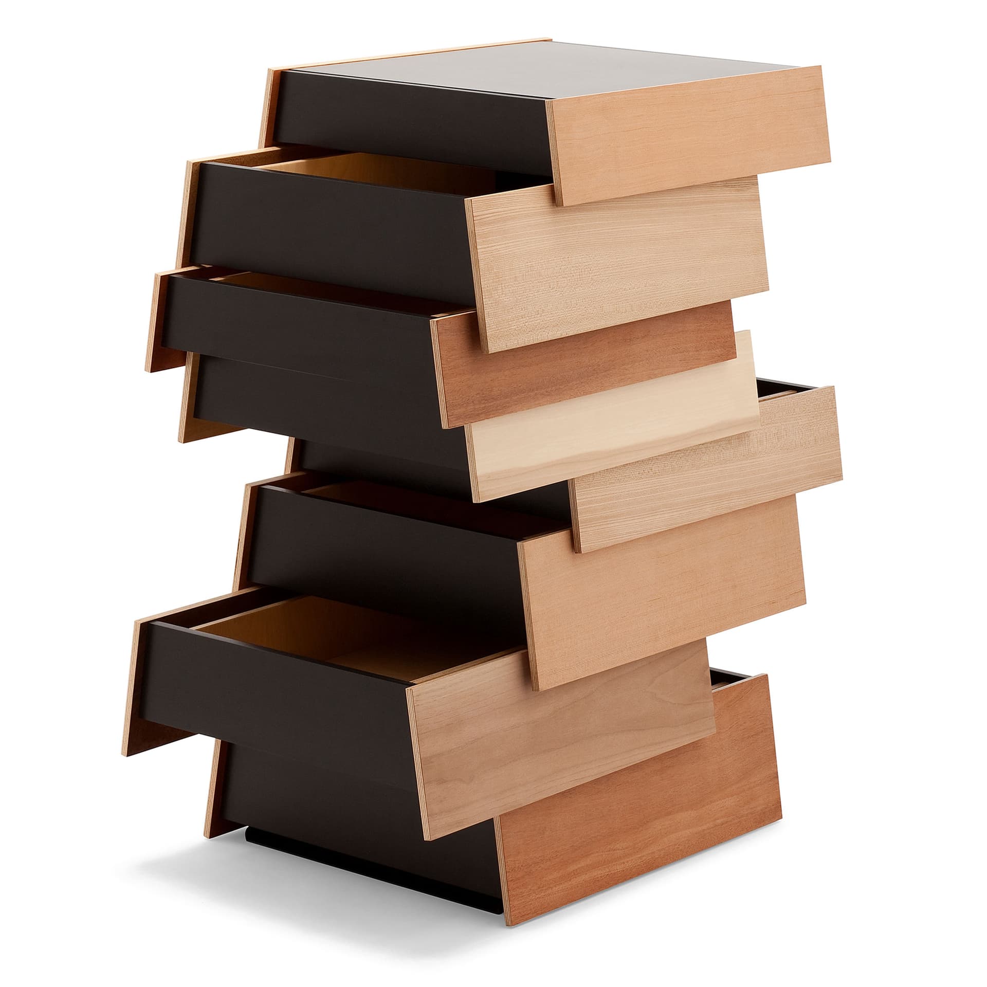 8 drawer - wood veneer