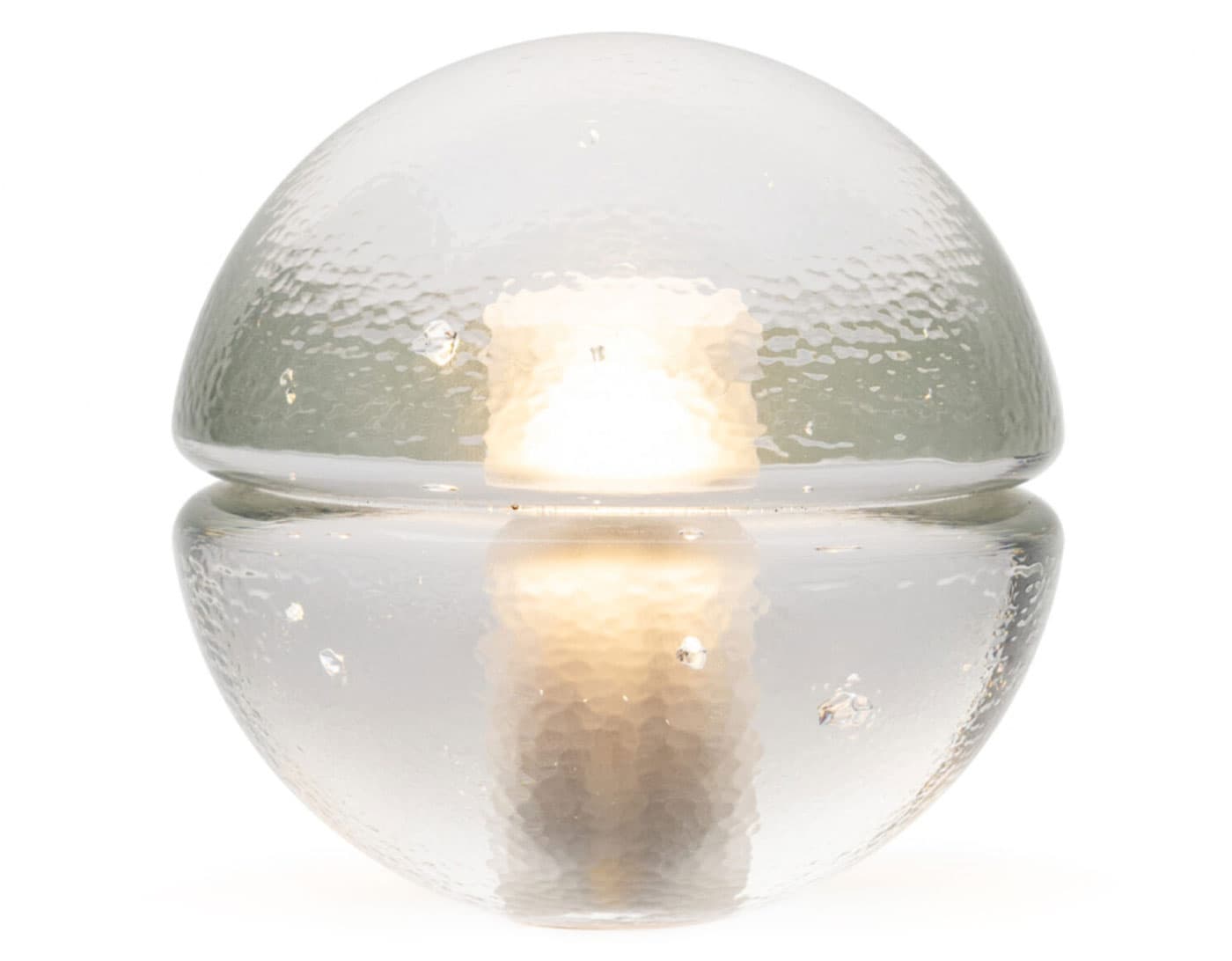 14p Portable Table Lamp / clear glass