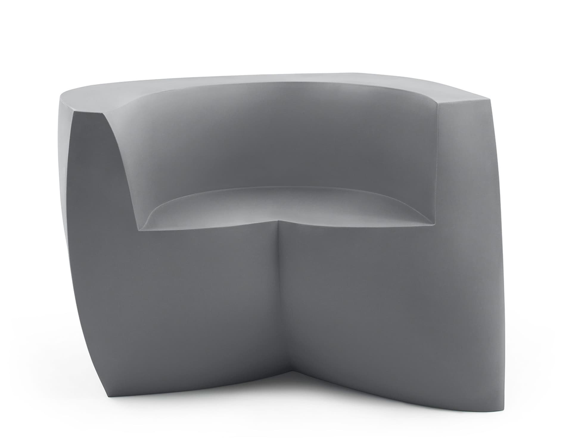 frank gehry furniture collection easy chair / silver