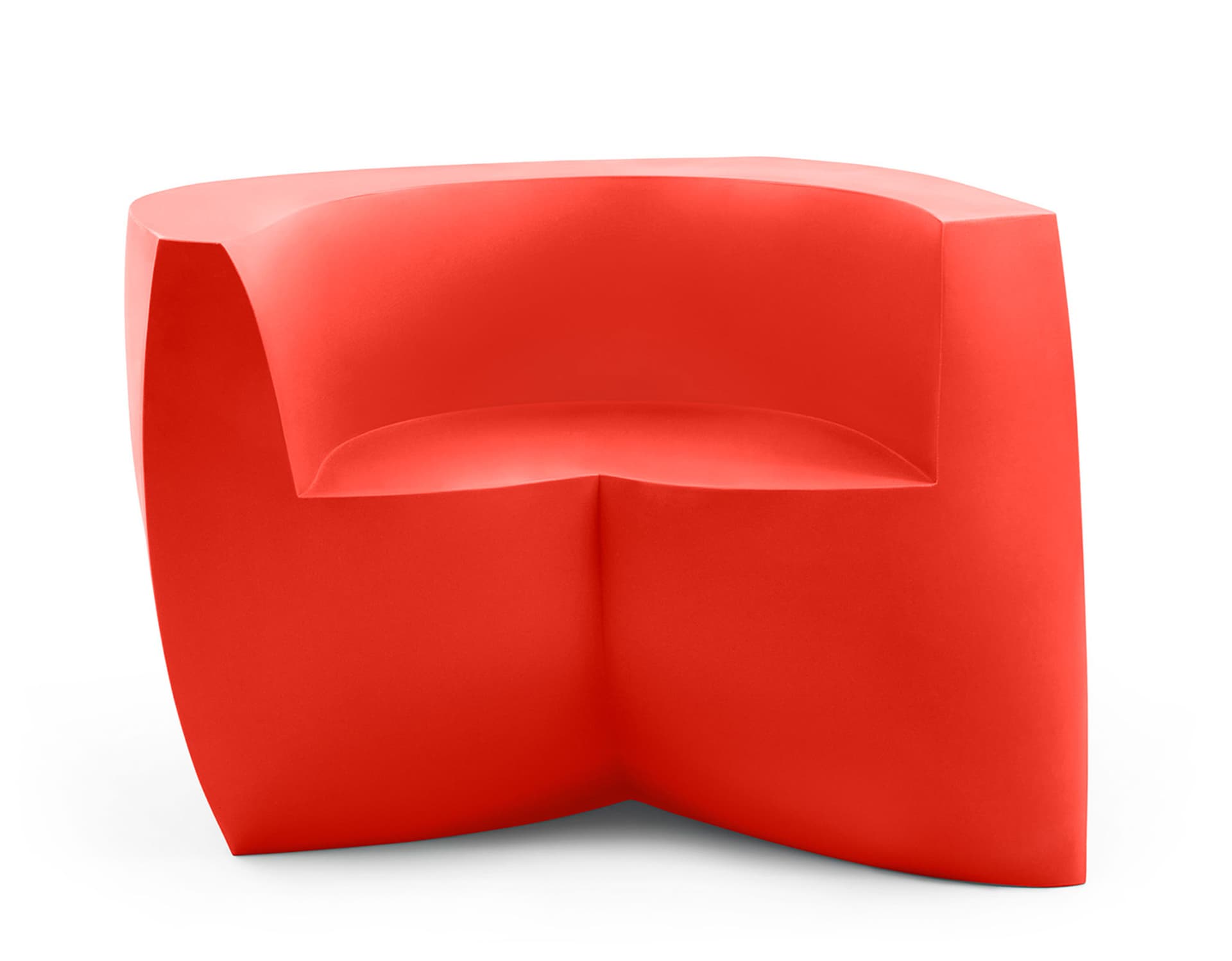 frank gehry furniture collection easy chair / red