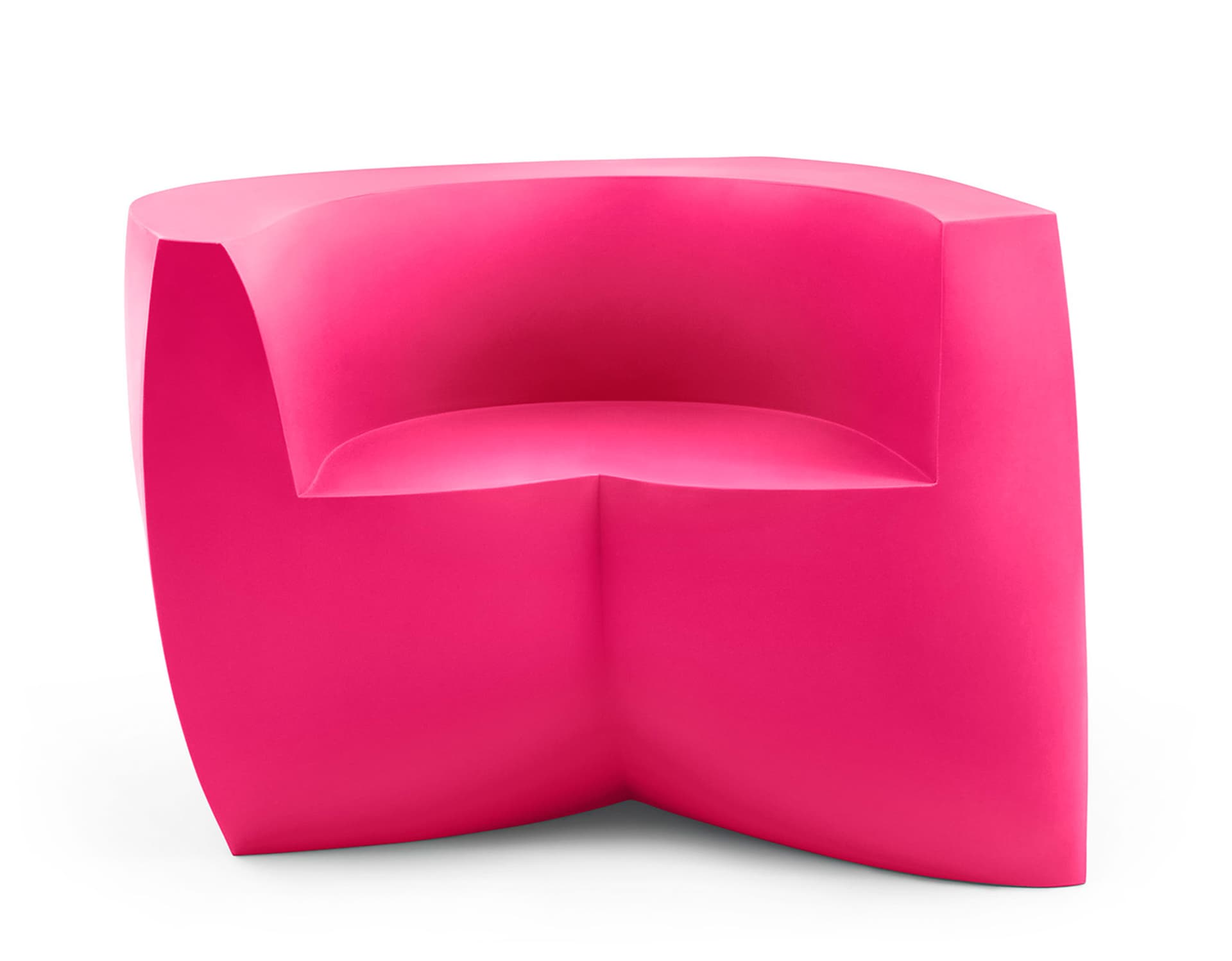 frank gehry furniture collection easy chair / magenta