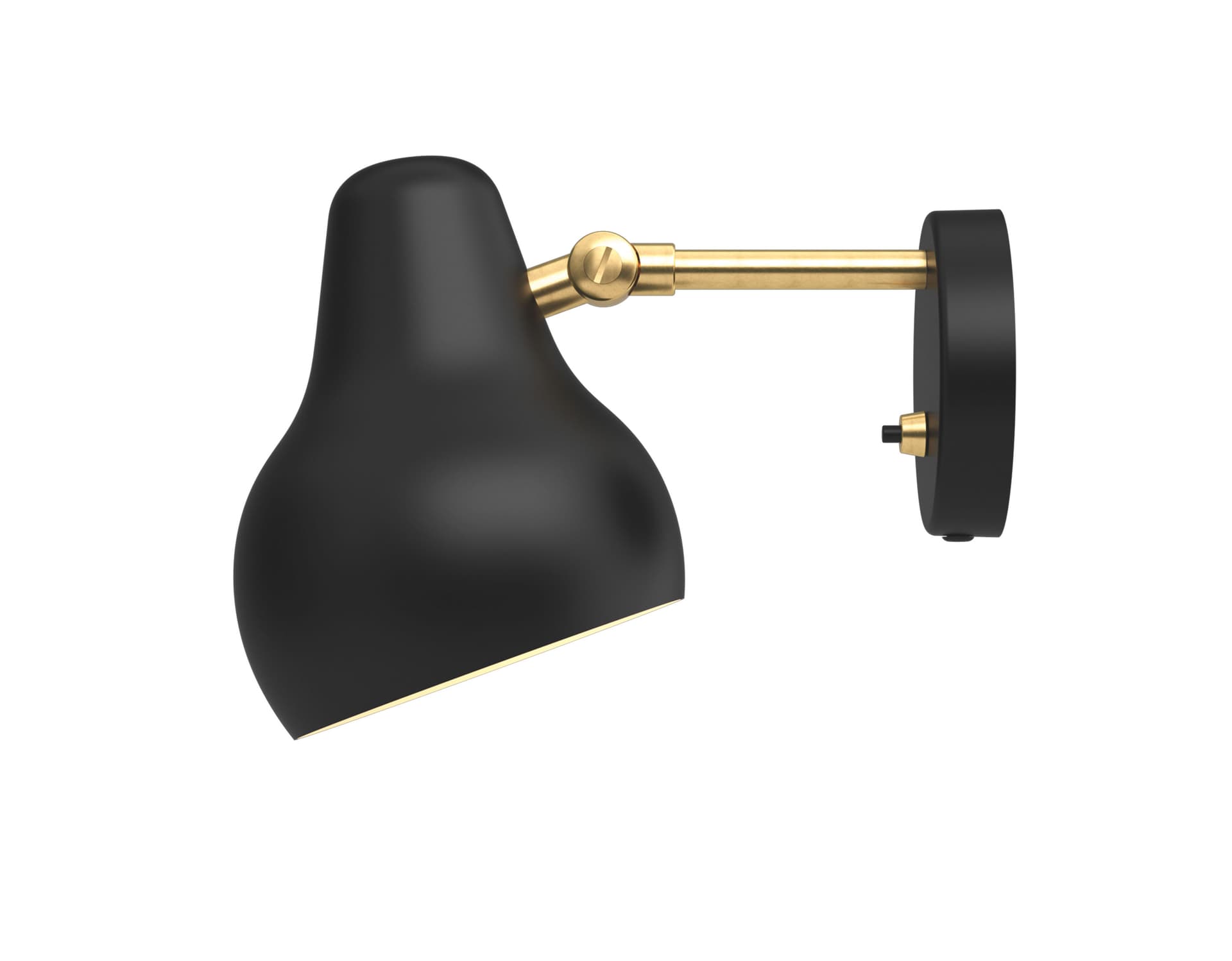 vl38 wall lamp / black