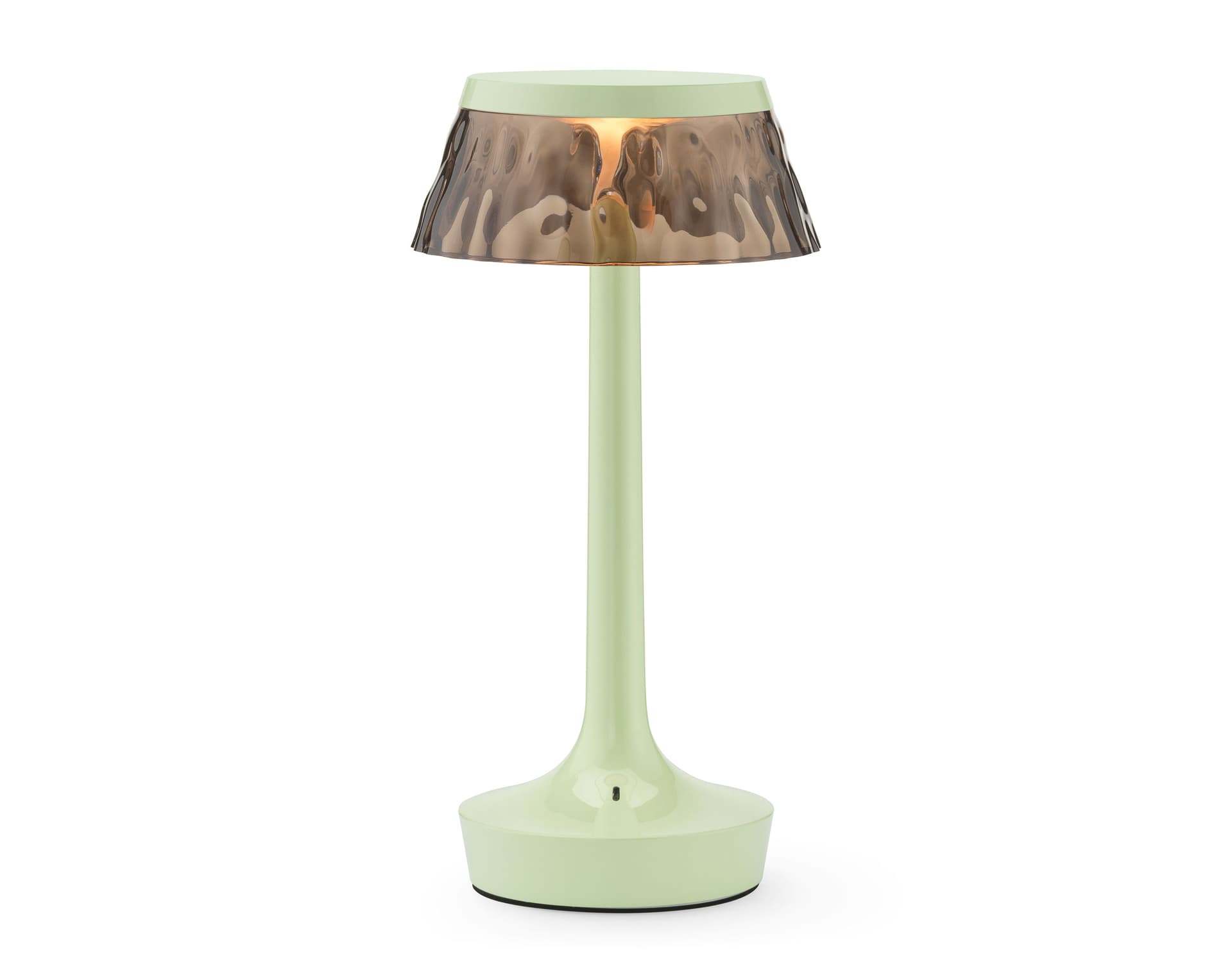 bon jour unplugged table lamp / fresh mint / fumee