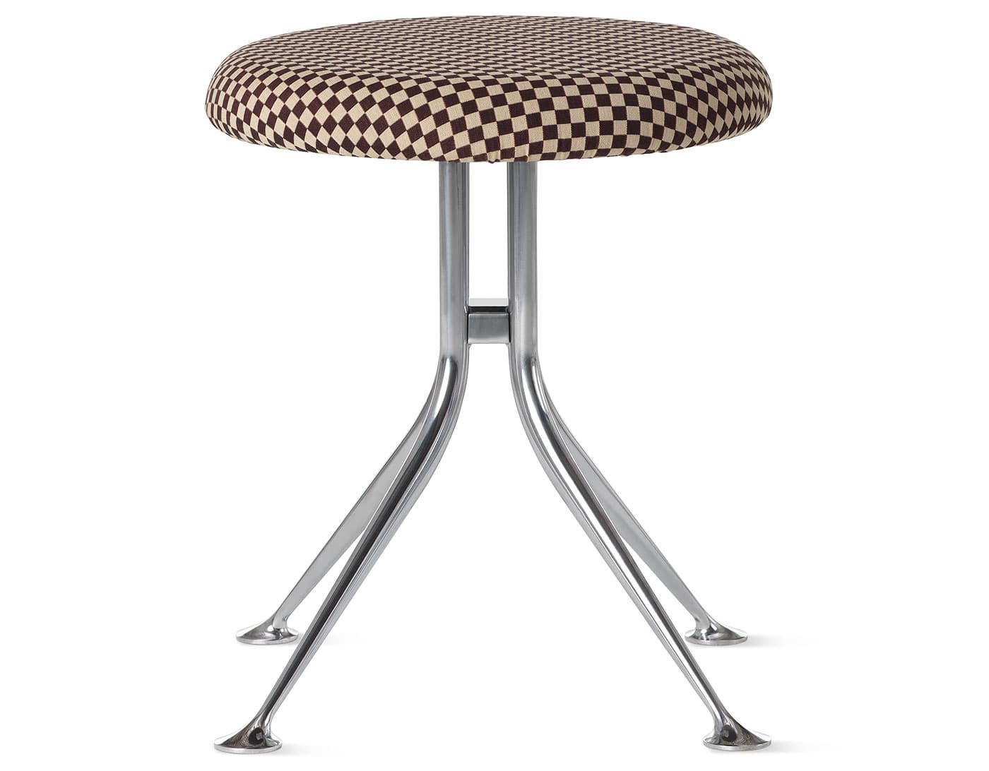 Girard Stool / girard checker - sienna dark / khaki