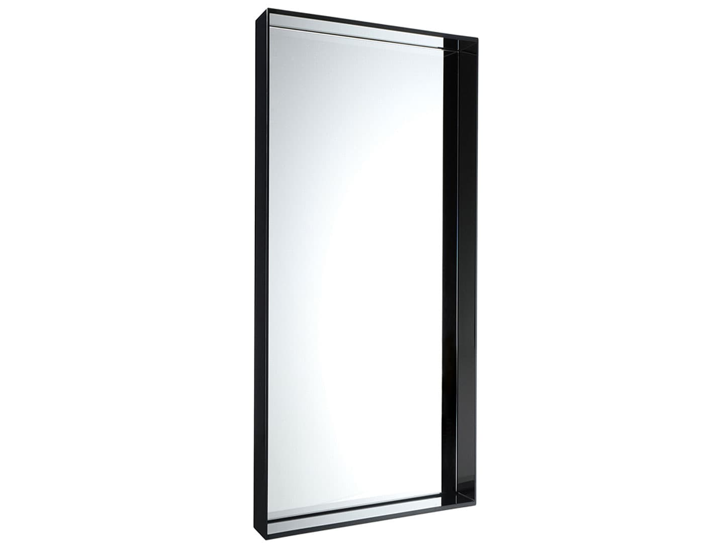 only me mirror / large - glossy black