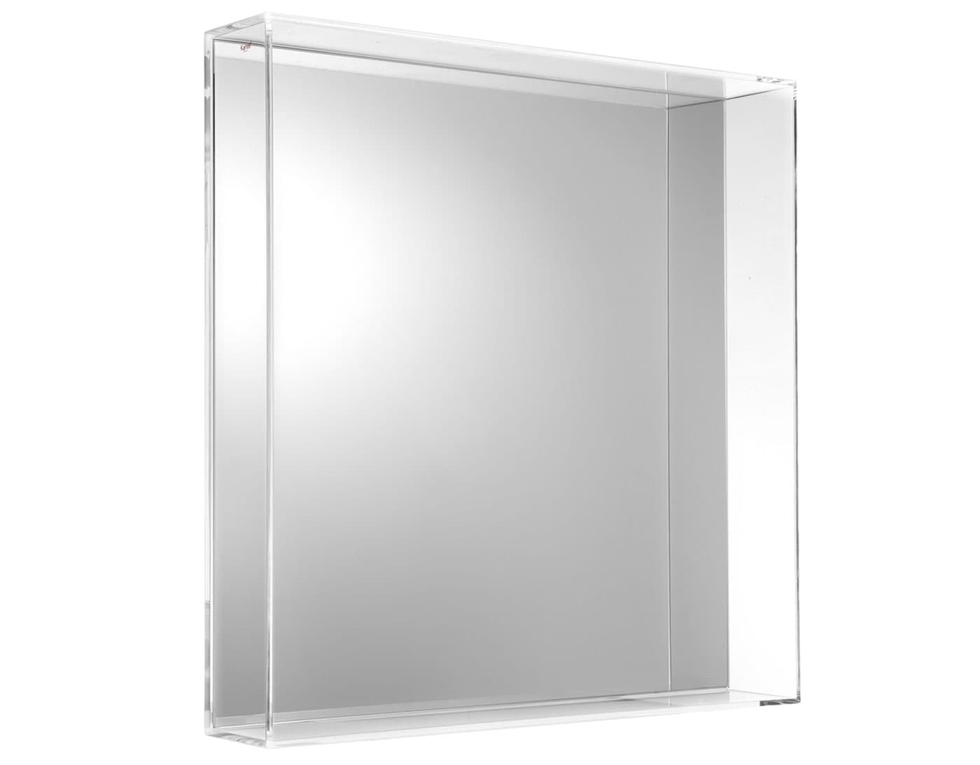 only me mirror / small - clear crystal