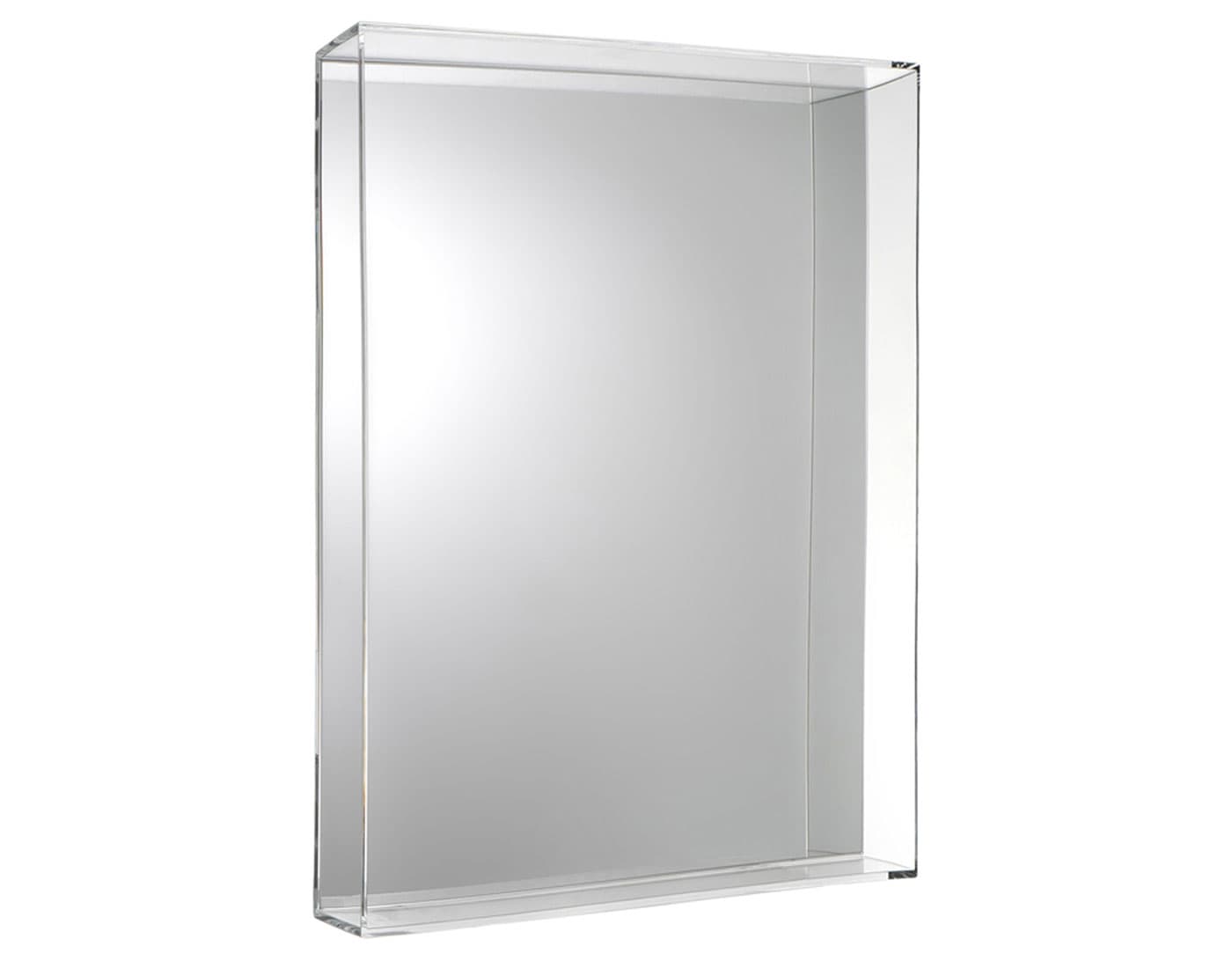 only me mirror / medium - clear crystal