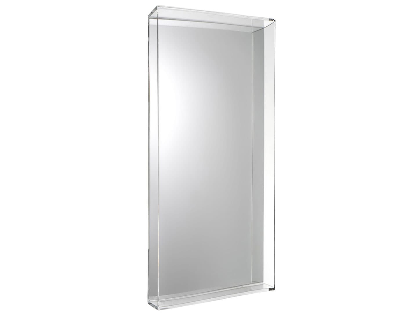 only me mirror / large - clear crystal