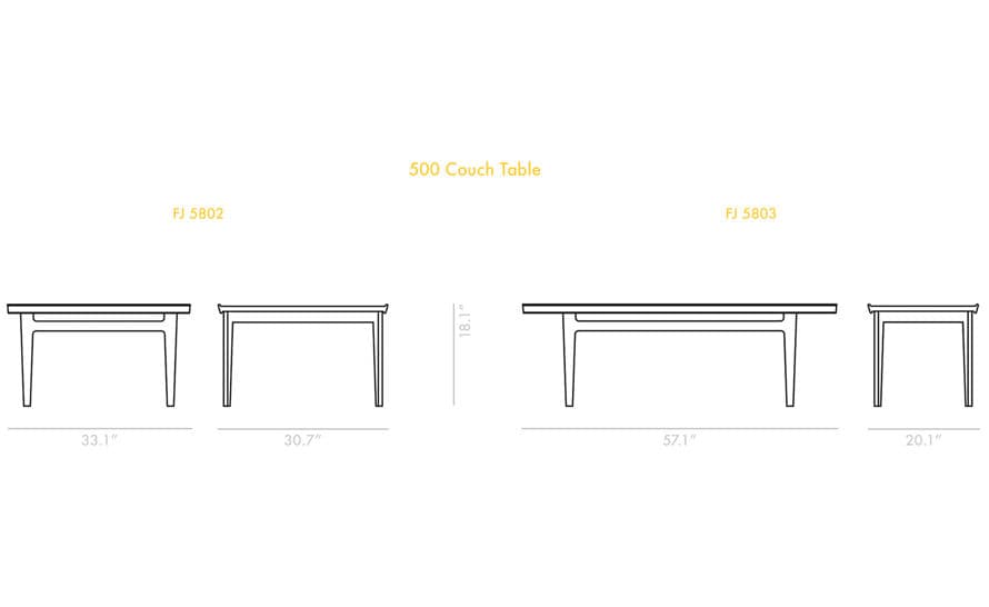 Model 500 Couch Table