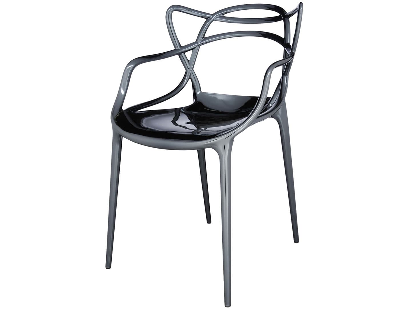 masters stacking chair 2 pack / titanium