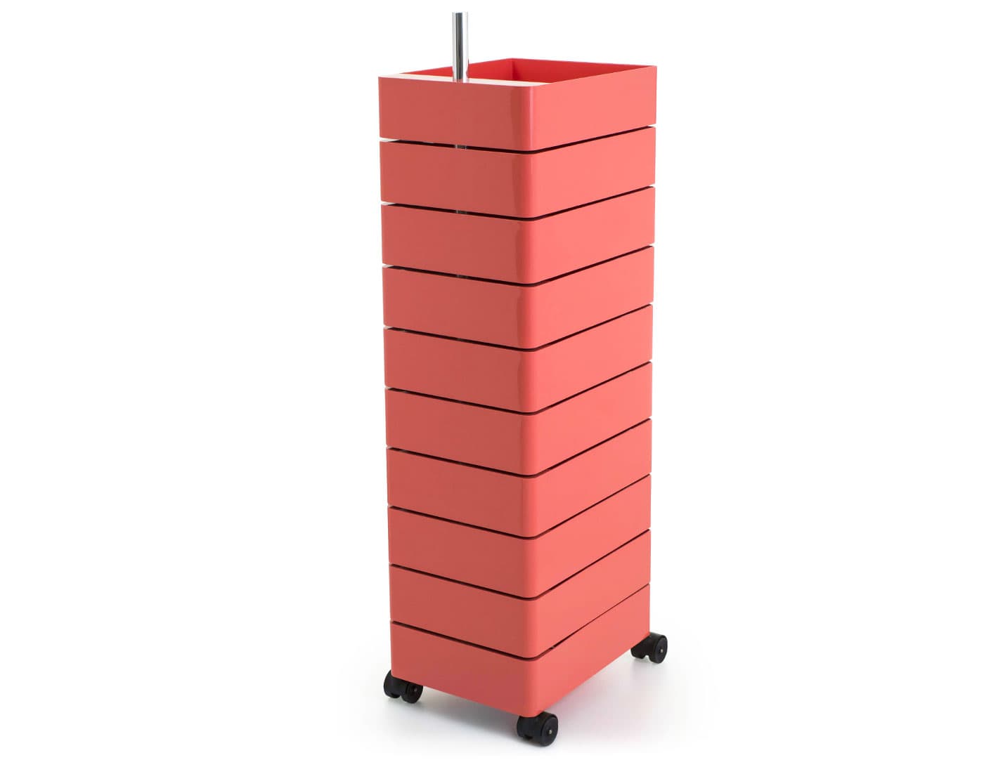 360&deg; Container / 10 drawer unit - pink