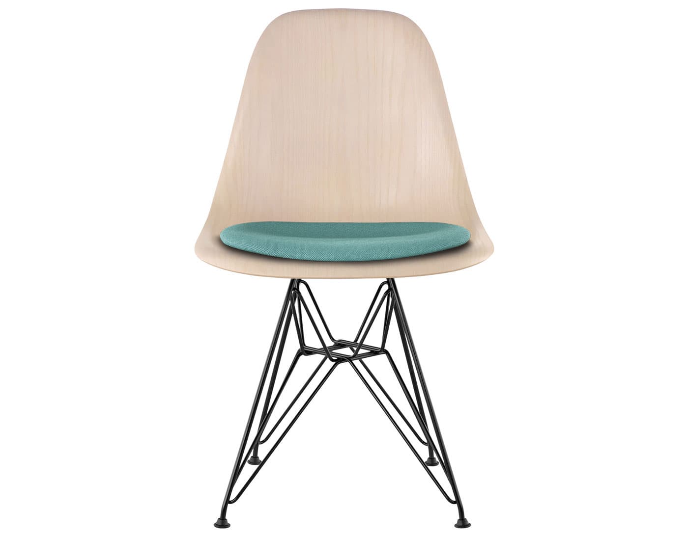 standard glides with felt bottom (E9) / white ash (A2) / crepe - beach glass - 9241 / black (BK)