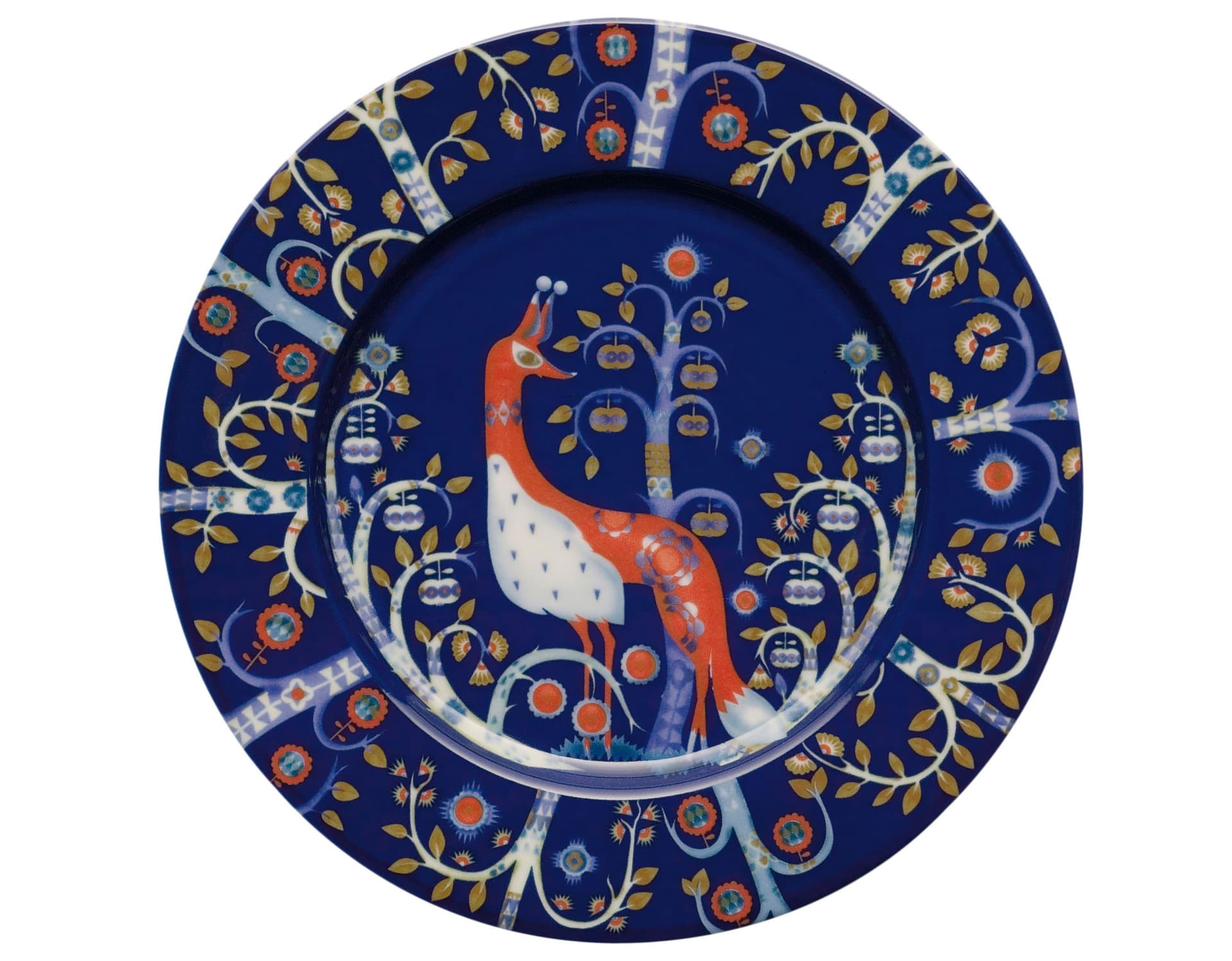 taika salad plate / blue