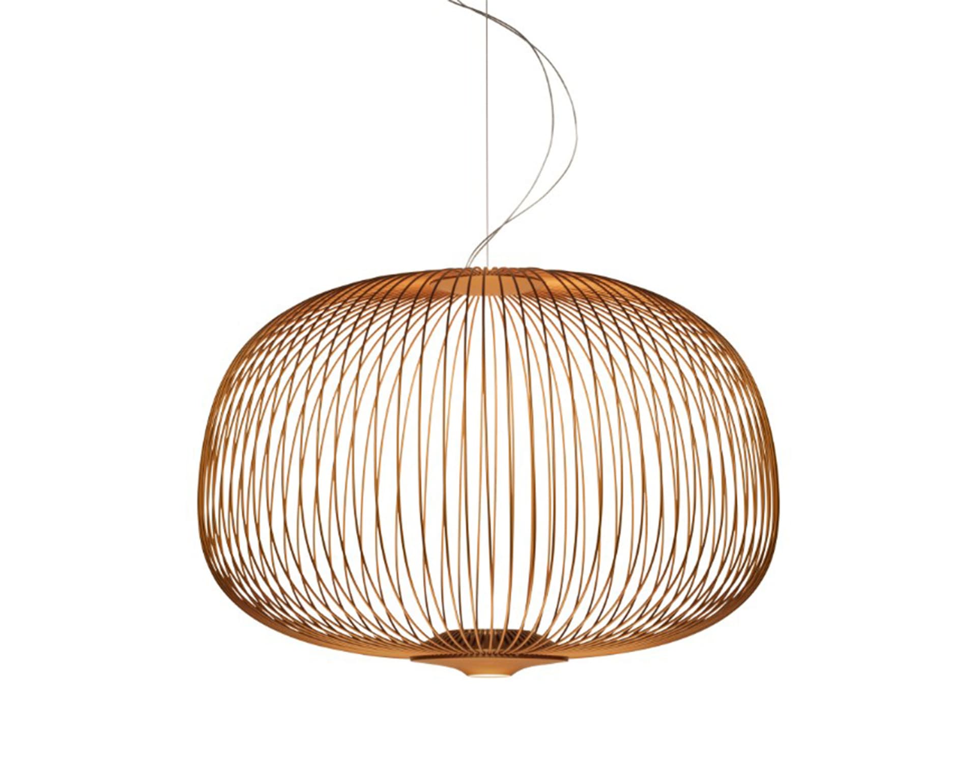 spokes led suspension lamp / spokes 3 / copper