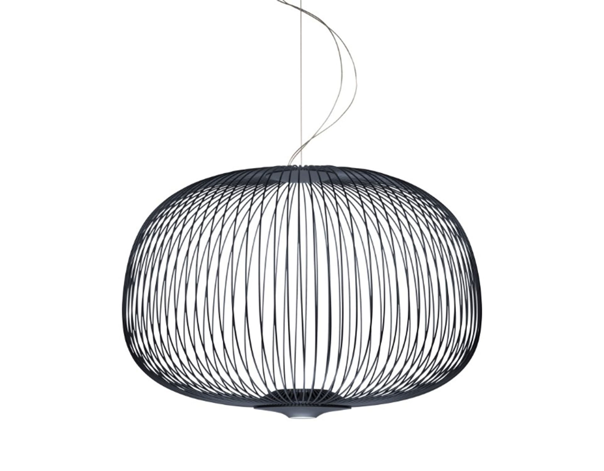 spokes led suspension lamp / spokes 3 / graphite